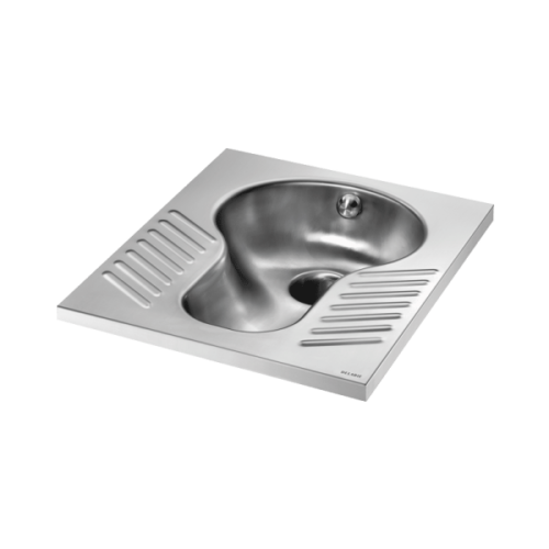 Delabie 500mm Squat WC pan Without Trap