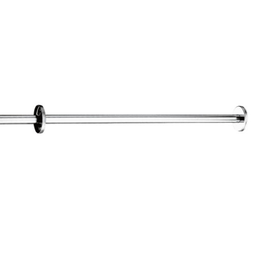 Delabie Straight Curtain Rail Cut To Size 1M
