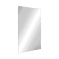 Delabie Self-Adhesive Rectangular Stainless Steel Mirror, H. 600mm
