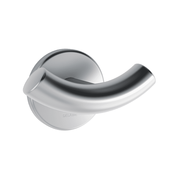 Delabie Satin Stainless Steel Double Coat Hook