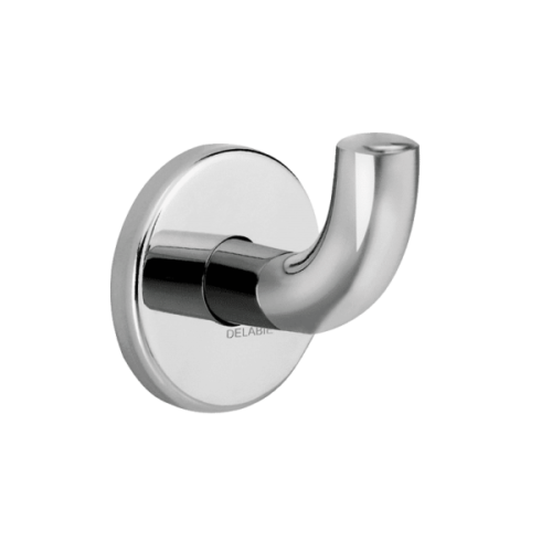 Delabie Coat Hook Short Bright Polished