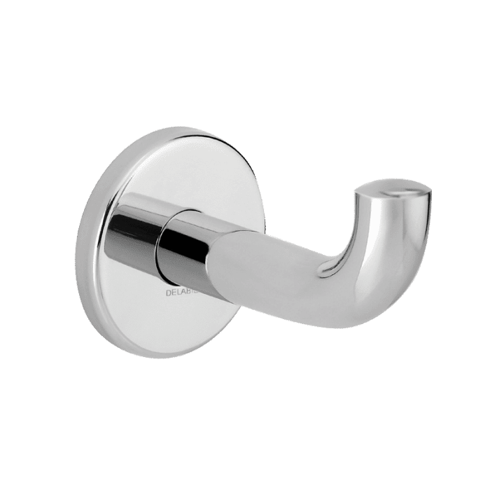 Delabie Bright Polished Stainless Steel Coat Hook