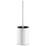 Delabie Toilet Brush Set Without Lid Wall Mounted Powdercoated White