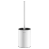 Delabie Toilet Brush Set Without Lid Wall Mounted Powdercoated White