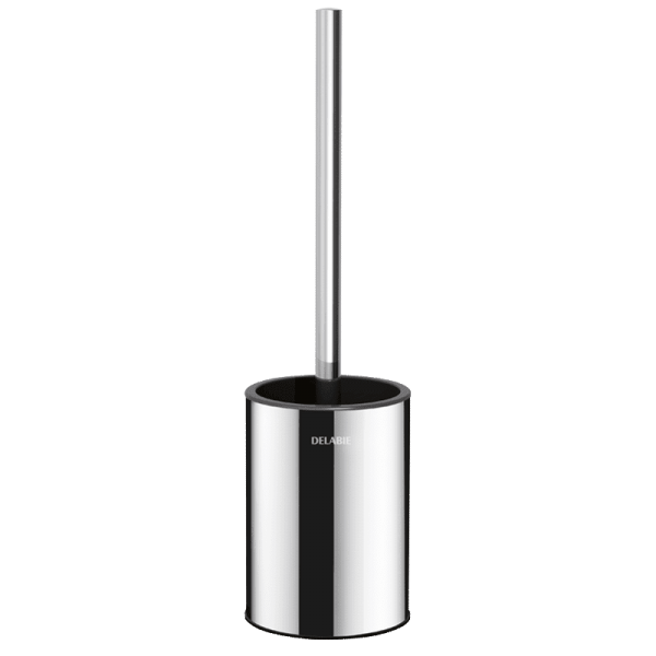 Delabie Toilet Brush Set Without Lid Wall Mounted Bright Polished