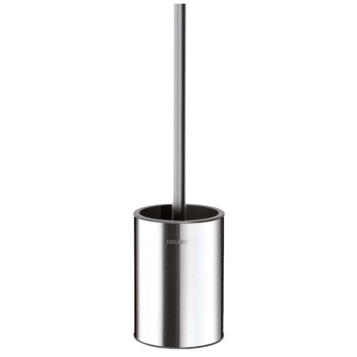 Delabie Toilet Brush Set Without Lid Wall Mounted Polished Satin