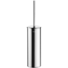 Delabie Wall-Mounted Toilet Brush Set Bright Polished