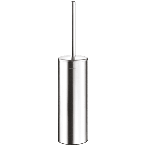 Delabie Toilet Brush set With Lid Wall Mounted Polished Satin