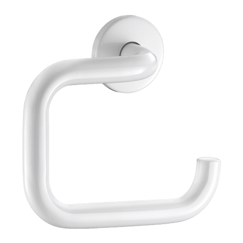 Delabie U-shaped Toilet Roll Holder White Powder Coated