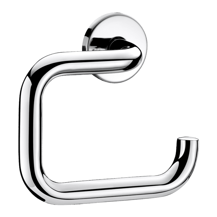 Delabie U-shaped Toilet Roll Holder Bright Polished