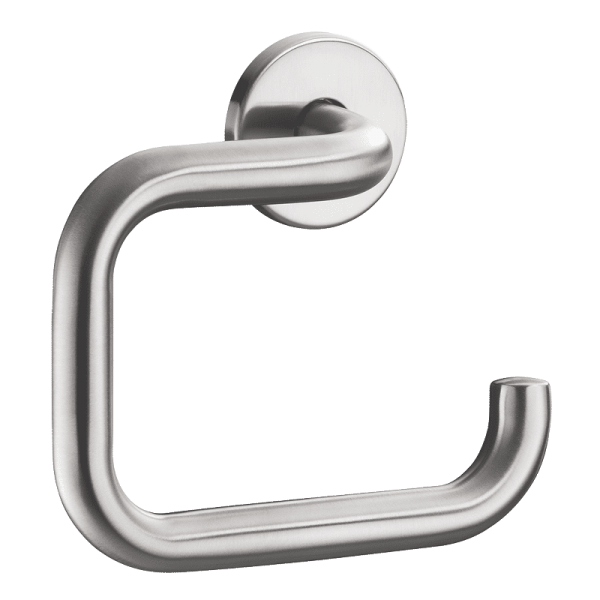 Delabie U-shaped Toilet Roll Holder Polished Satin