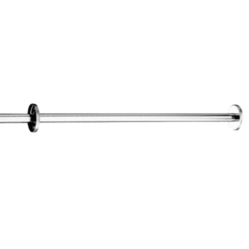 Delabie Straight Curtain Rail Cut To Size 2M