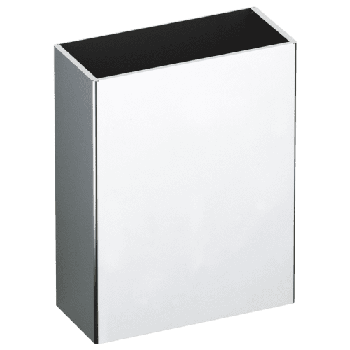 Delabie Wall Mounted Waste Bin 25 litres Bright Polished