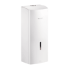 Delabie Electronic Wall Mounted Soap Dispenser Stainless Steel White Powder Coated