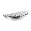 Delabie Soap Dish Wall Mounted Matte Chrome Plated Bayblend