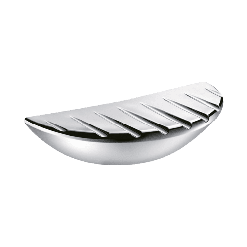 Delabie Soap Dish Wall Mounted Bright Chrome Plated Bayblend