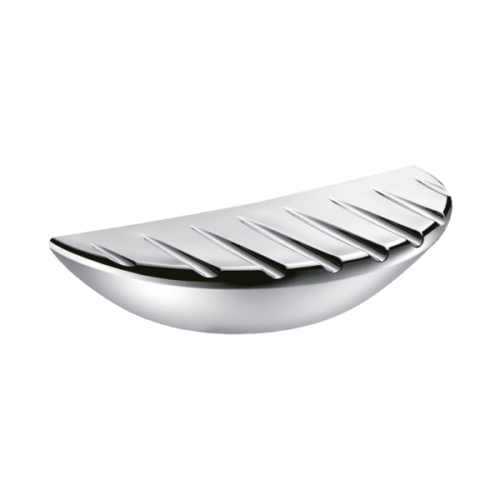 Delabie Soap Dish Wall Mounted Bright Chrome Plated Bayblend