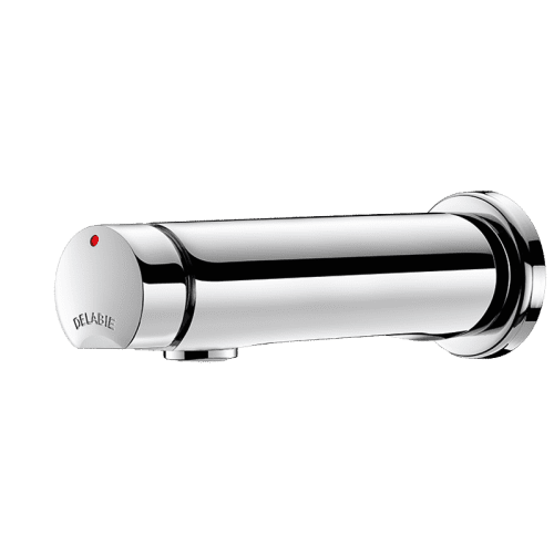 Delabie Soft Touch Wall-Mounted Tap 150mm