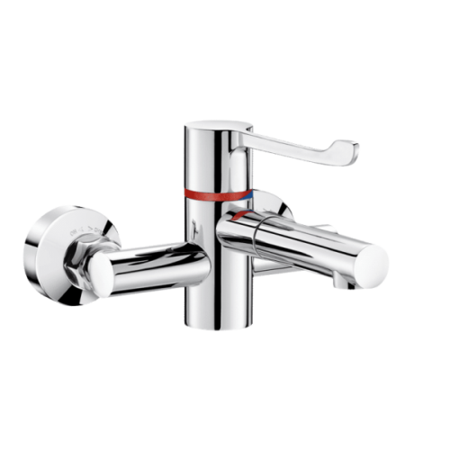 Delabie SECURITHERM Wall Mounted Mixer Tap 200mm
