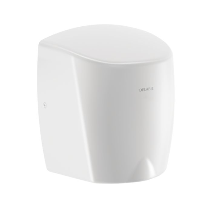 Delabie HIGHFLOW Air Pulse Hand Dryer (White Powder-Covered)