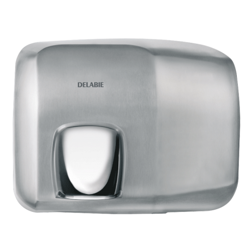 Delabie Automatic Hand Dryer with 360° Nozzle (Polished Satin)