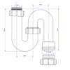 SB10 S Trap Technical Drawing