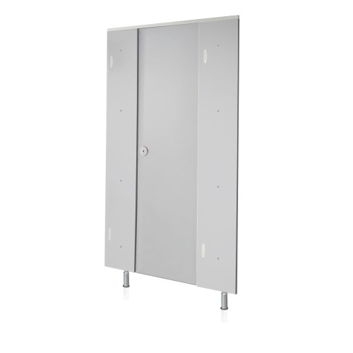 Plain grey CGL Door with Plain grey CGL Pilasters