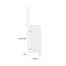 CGL Urinal screen 450 plain grey