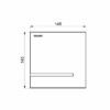 Control Plate for urinals diagram
