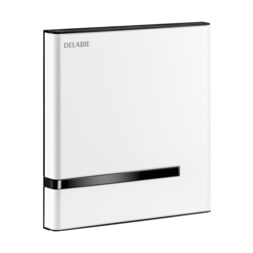 Delabie Control Plate in white