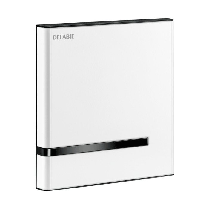 Delabie Control Plate in white