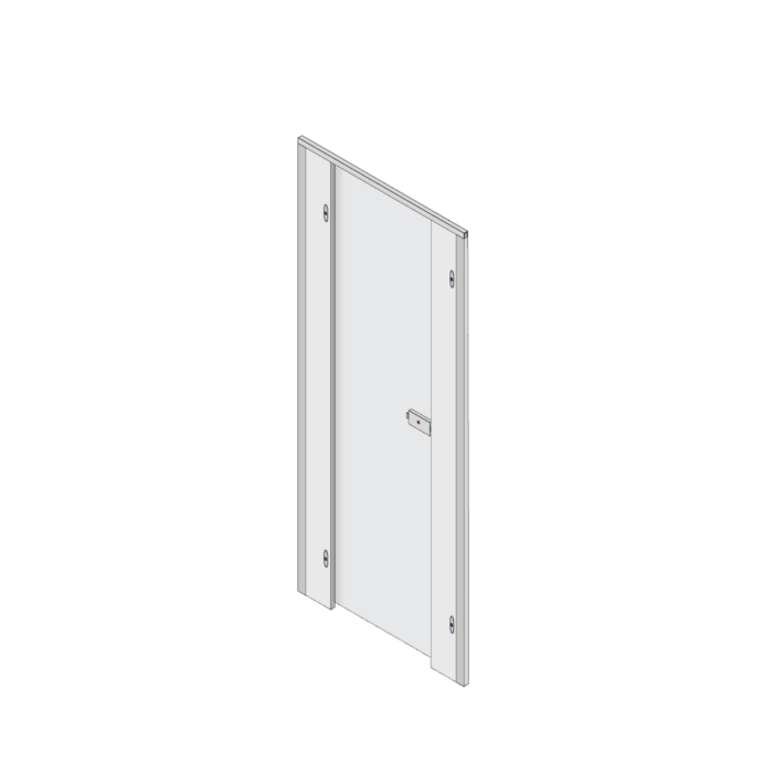 Pendle Toilet Cubicle Door Pack with Plain Grey Doors and Plain Grey Pilasters
