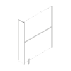 Pendle Junior Partition Pack B White
