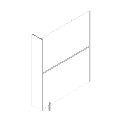 Pendle Junior Partition Pack B White