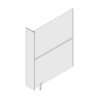 Pendle Partition Pack Box B Plain Grey