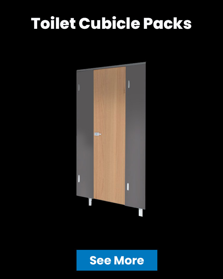 Pendle Toilet Cubicle Packs for commercial washrooms
