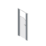 Pendle Junior Toilet Cubicle Door Pack with plain grey door and stone grey pilasters