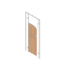 Pendle Junior Toilet Cubicle Pack with Woodgrain doors and white pilasters
